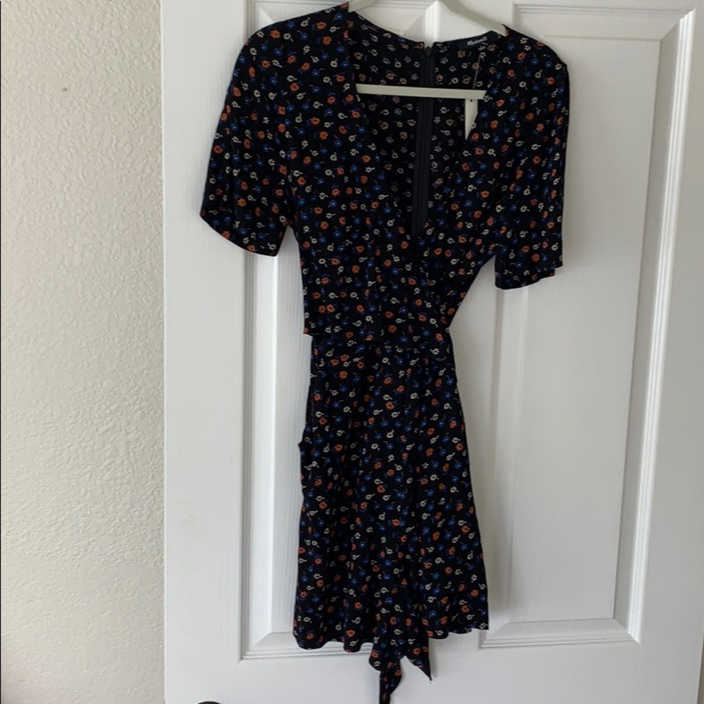 Madewell wrap-front romper size 4 NWT